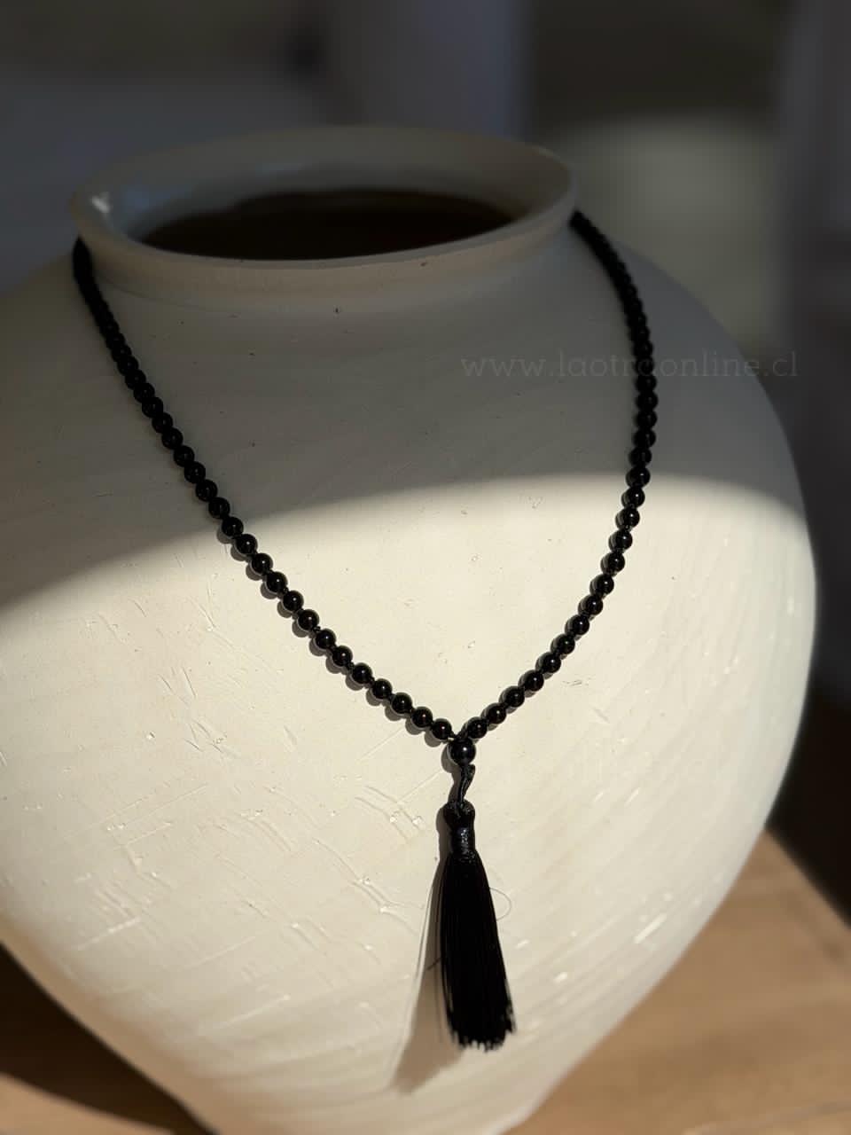 Colgante Borla negro