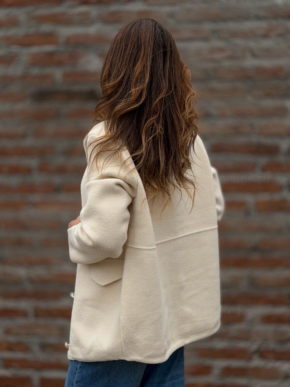 Abrigo Princesa crema