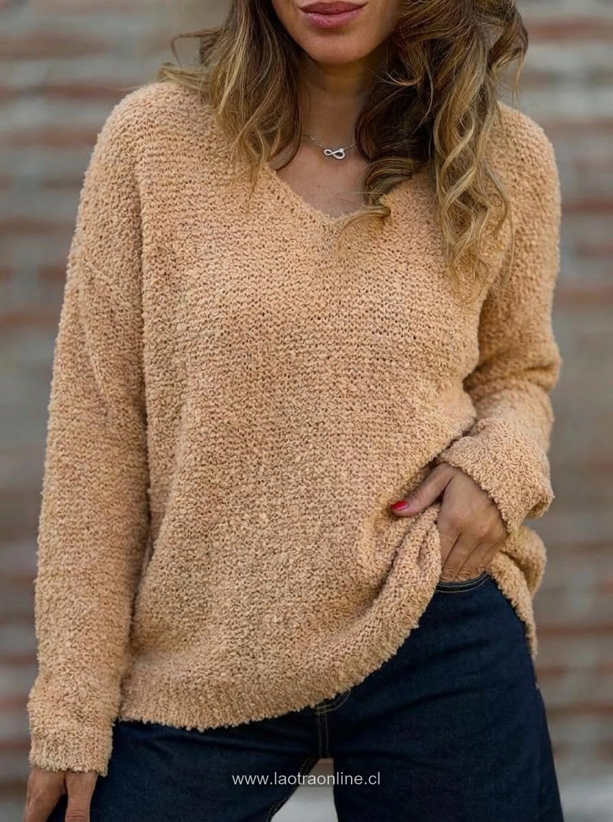 Sweater Cande camel