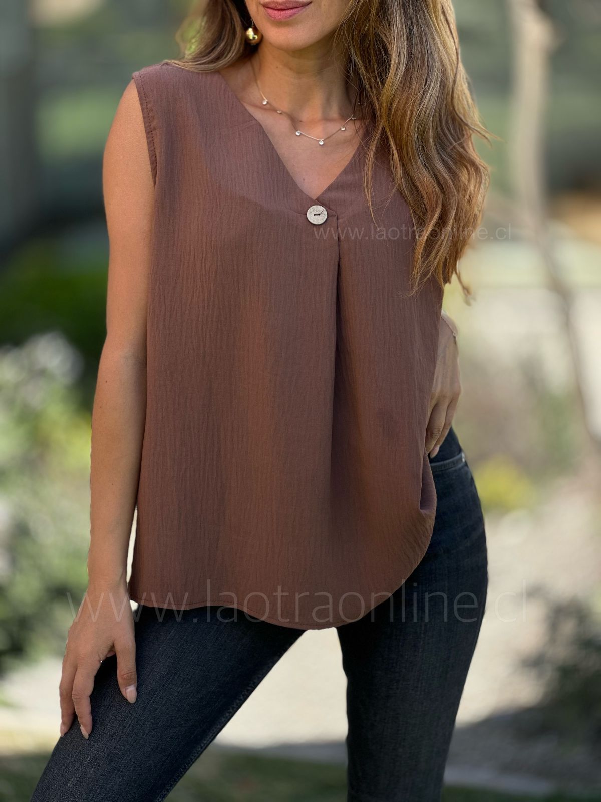 Polera Martina choco