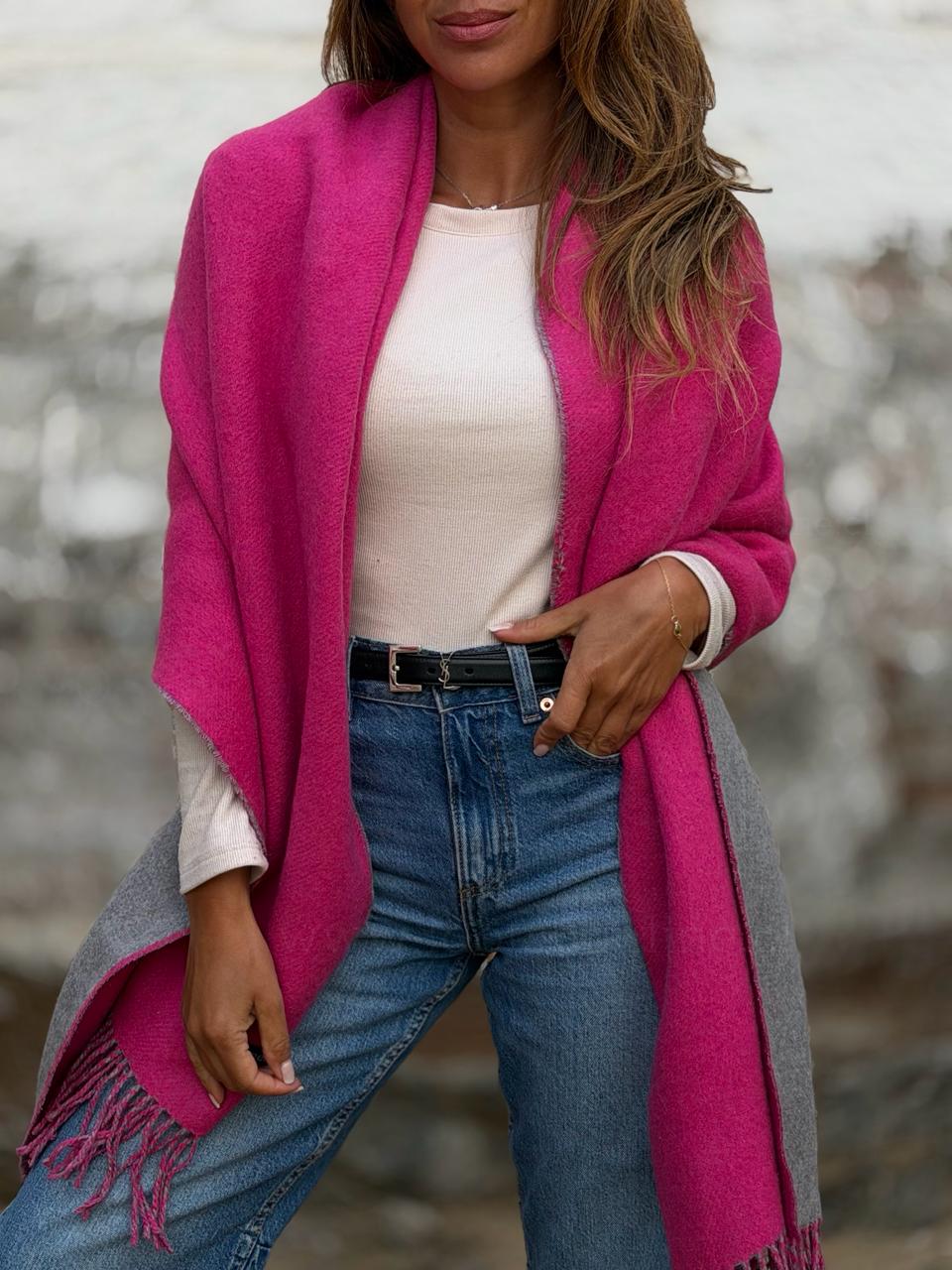 Bufandon Top fucsia