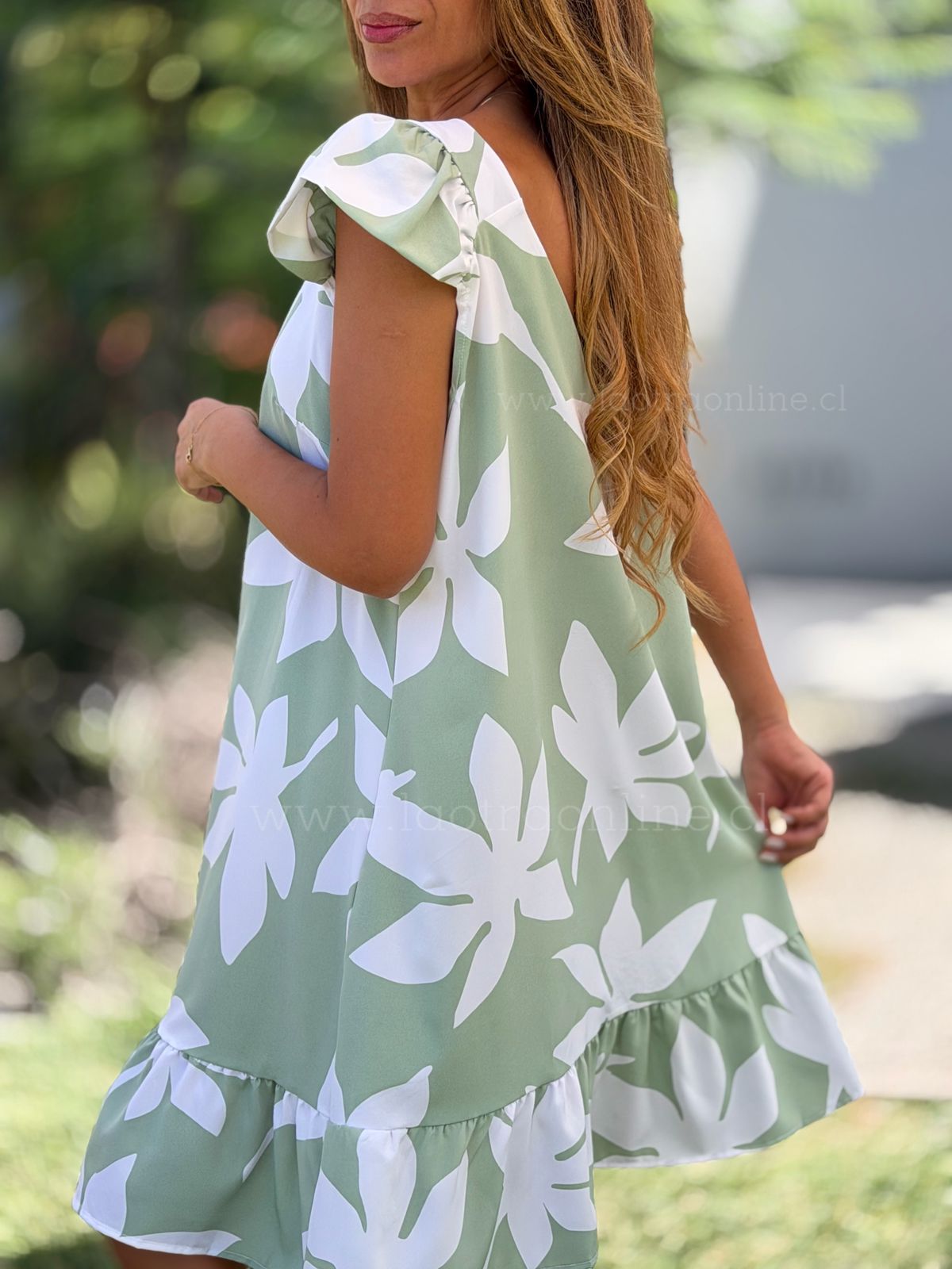 Vestido Oranjestad menta