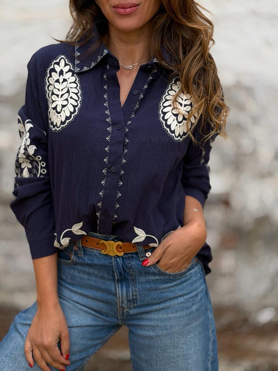 Blusa Capricho azul
