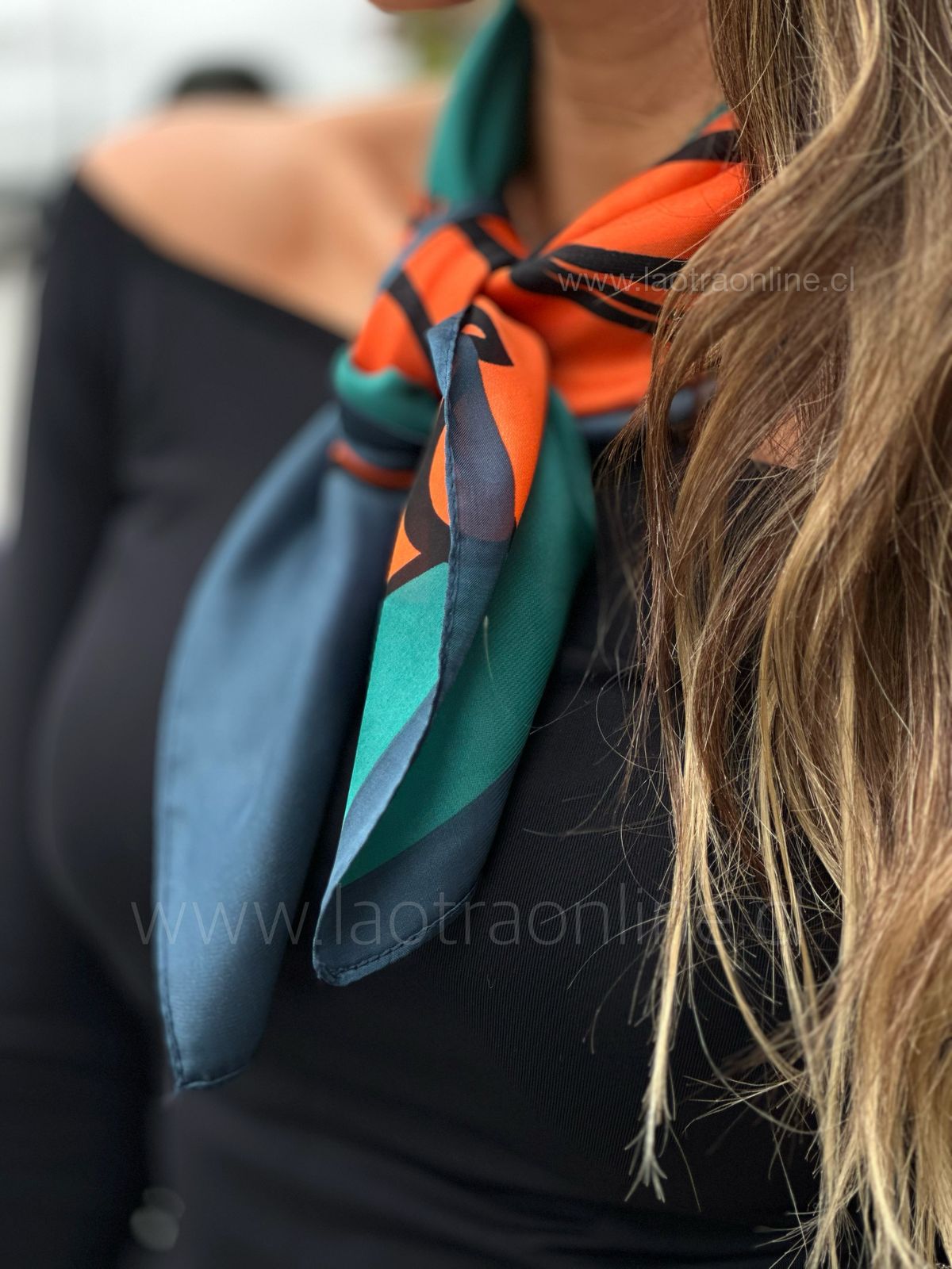 Pañuelo Glamour naranja
