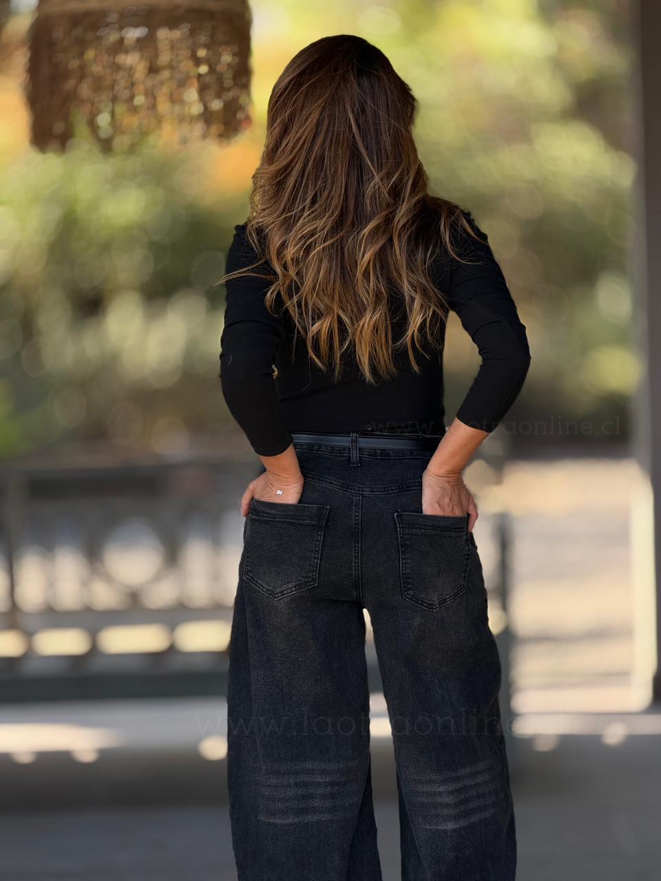 Jeans Barrel La Otra negro