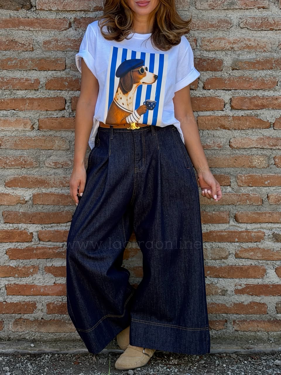 Polera Puppy azul
