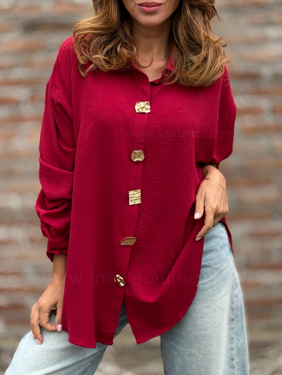 Blusa Londres rojo