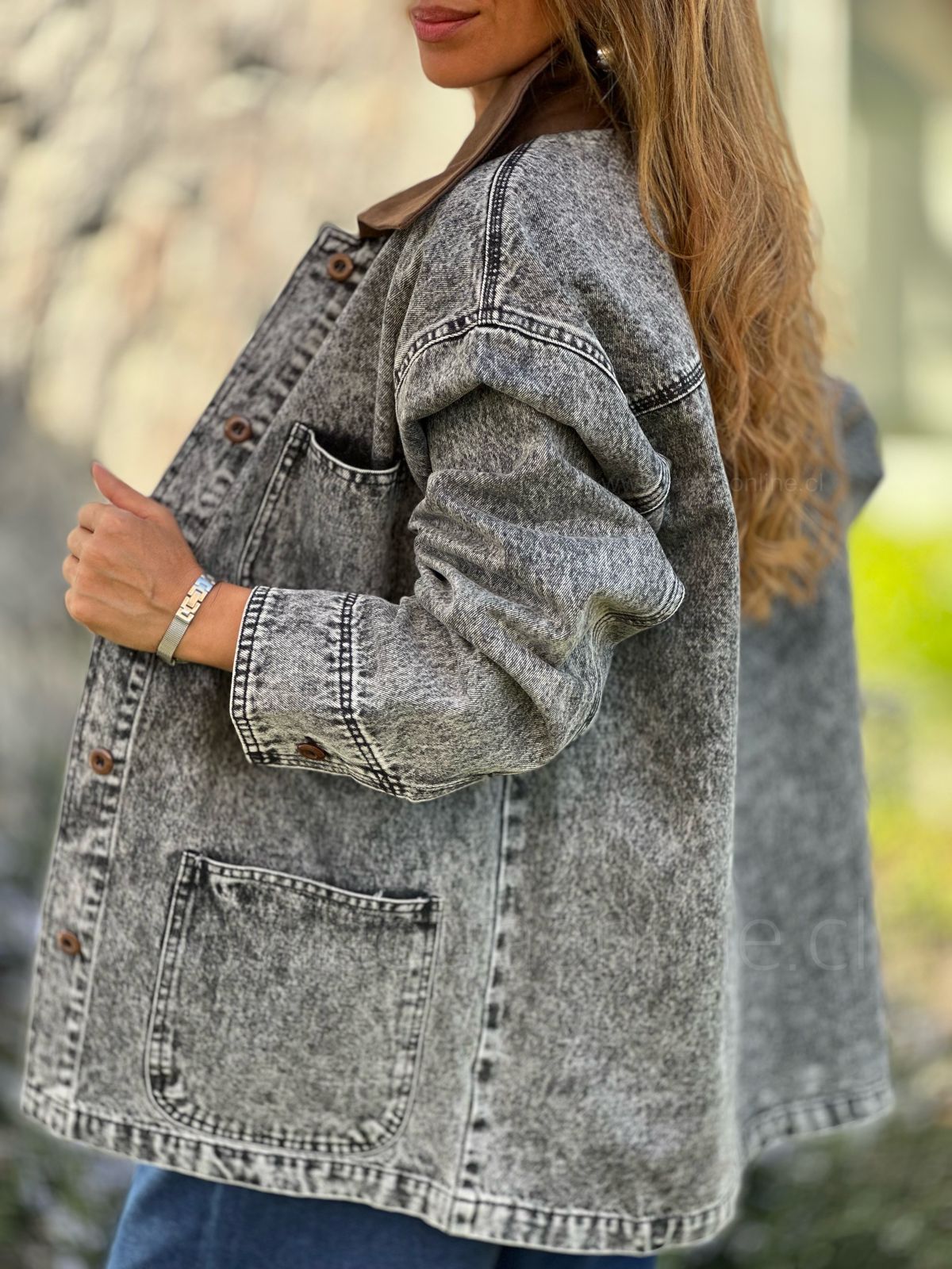 Chaqueta Bayona gris