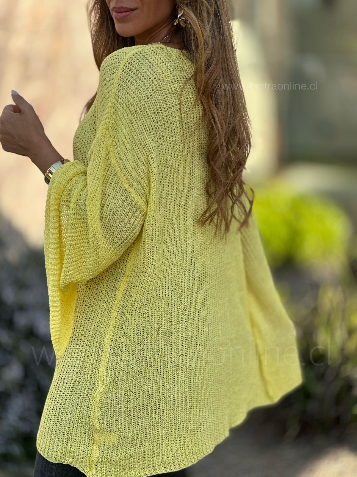 Sweater Bohemio amarillo