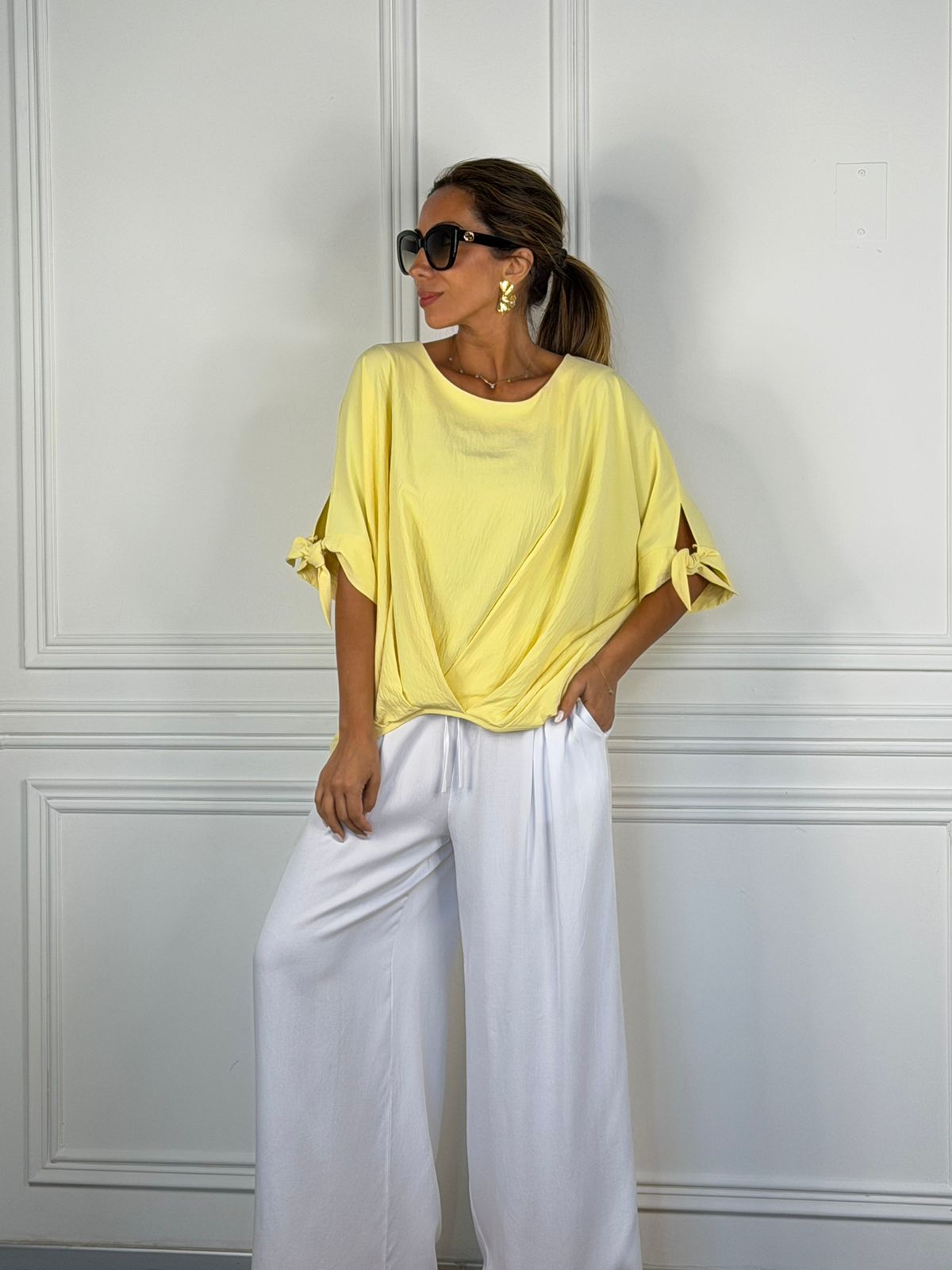 Blusa Livorno amarillo