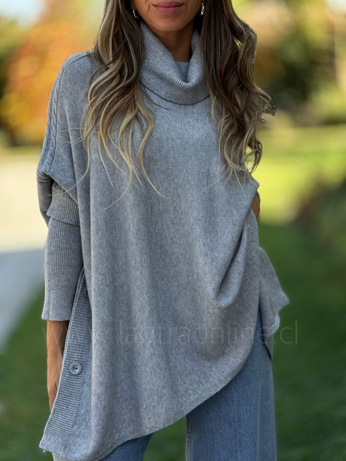 Oversize Magdalena gris