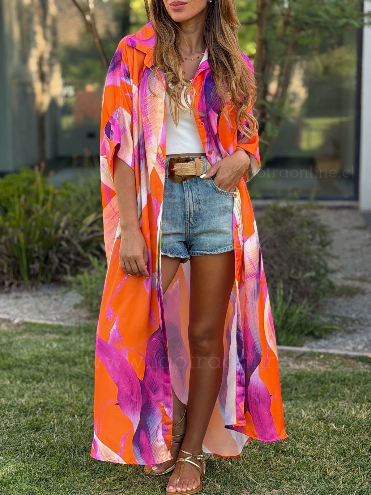 Camisero Los Ángeles naranja