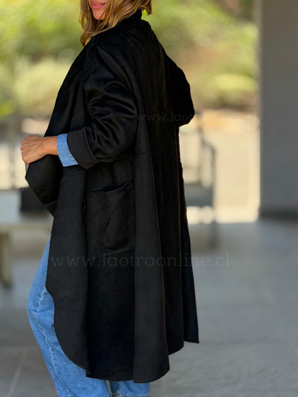 Abrigo Suecia negro