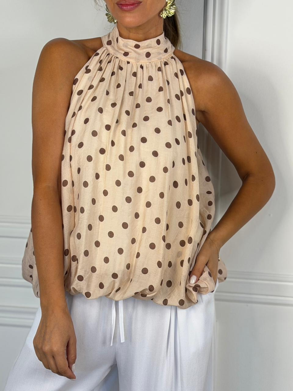 Polera Vermont beige