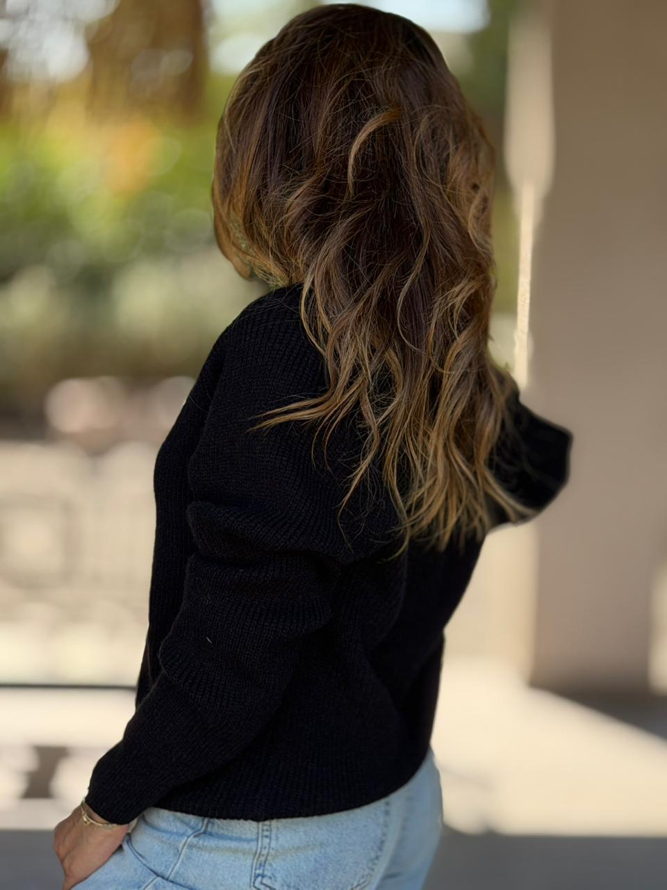 Chaleco Venecia negro