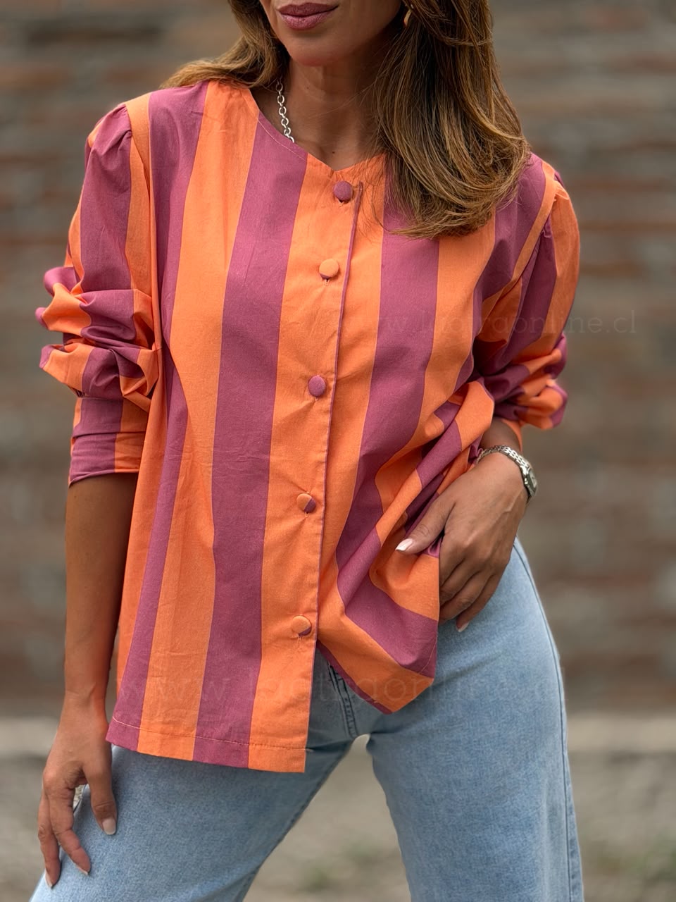 Blusa Roma naranja