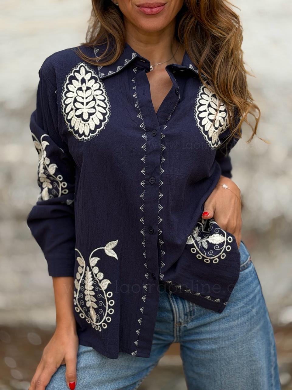 Blusa Capricho azul