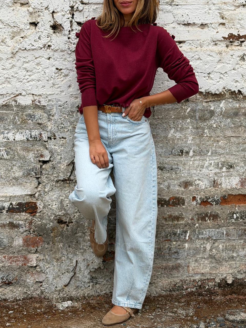 Sweater Colorado cherry