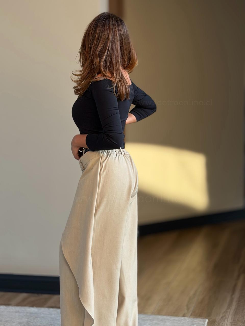 Pantalón Cool Cruzado beige
