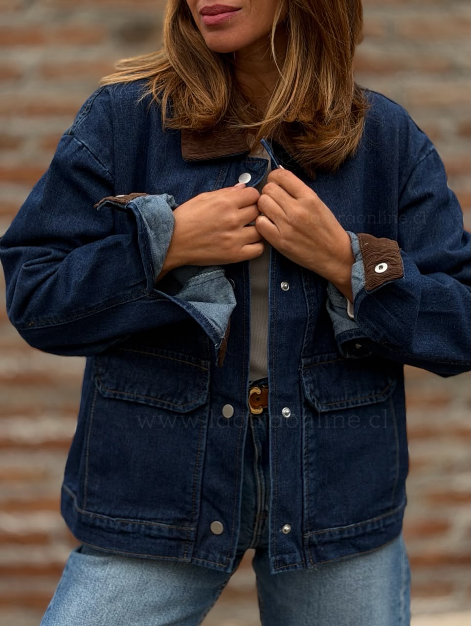 Chaqueta Génova azul