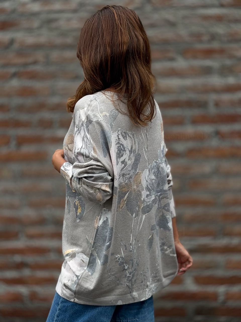 Sweater Violeta taupe