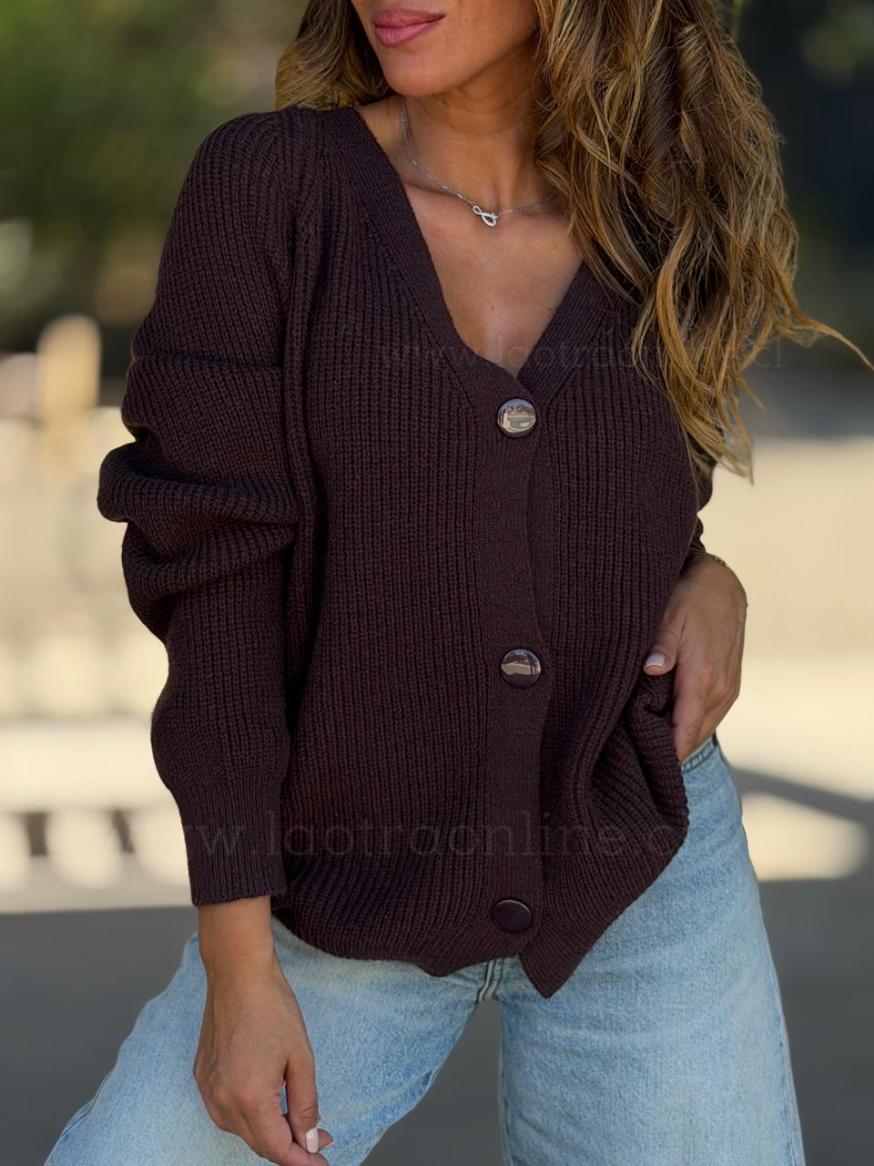 Chaleco Venecia choco