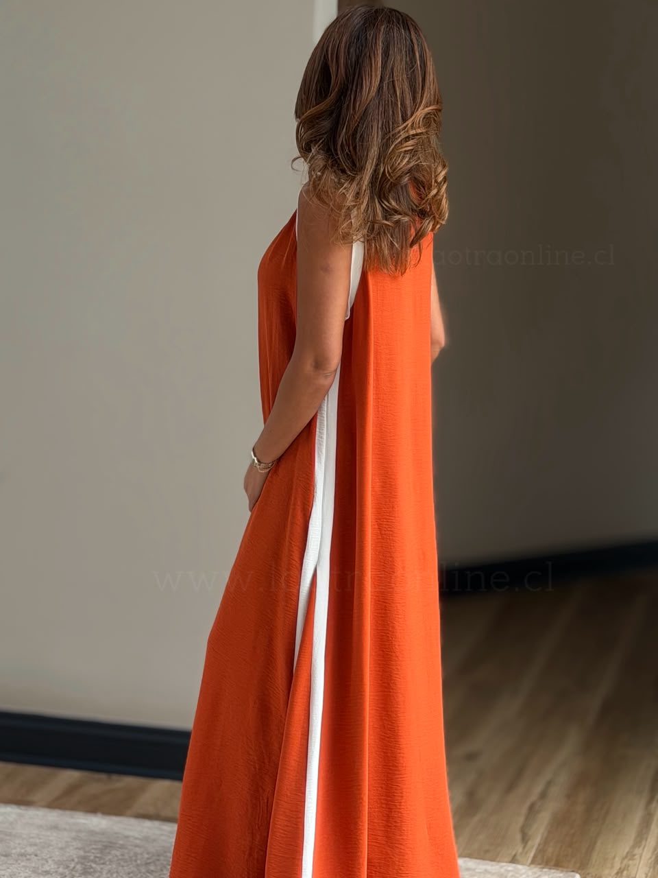 Vestido Sunset teja