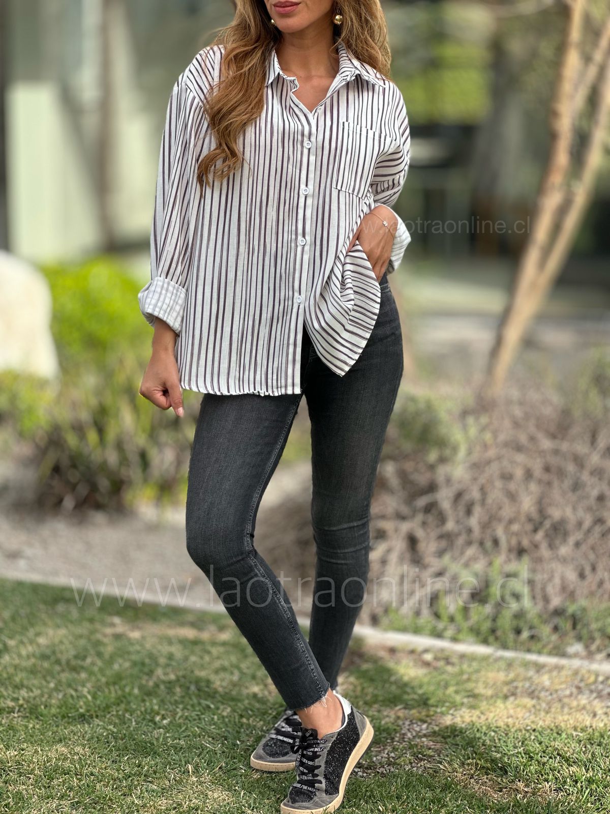Blusa Atenas blanco