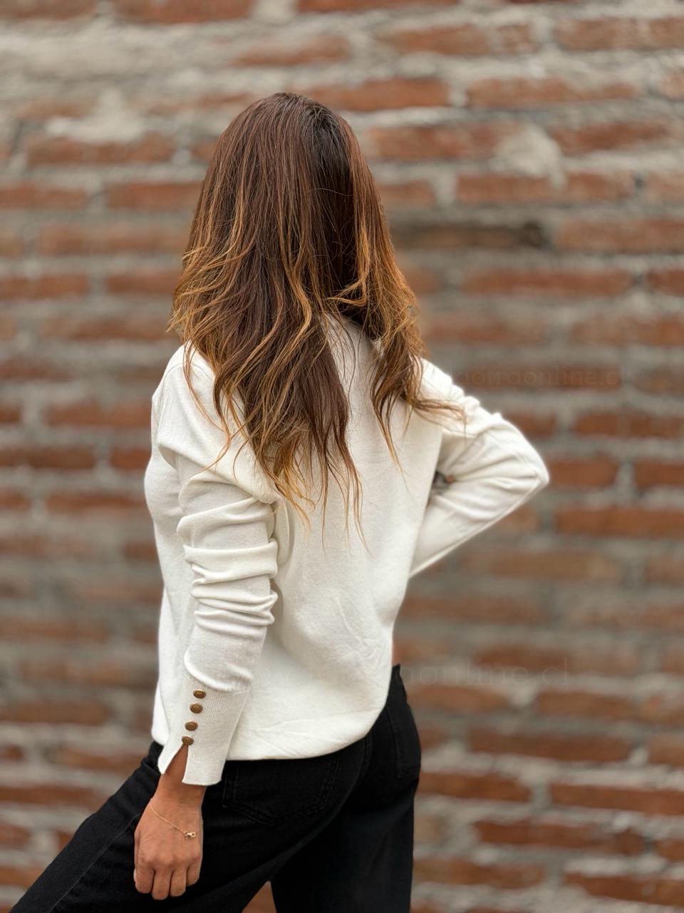 Sweater Windsor blanco