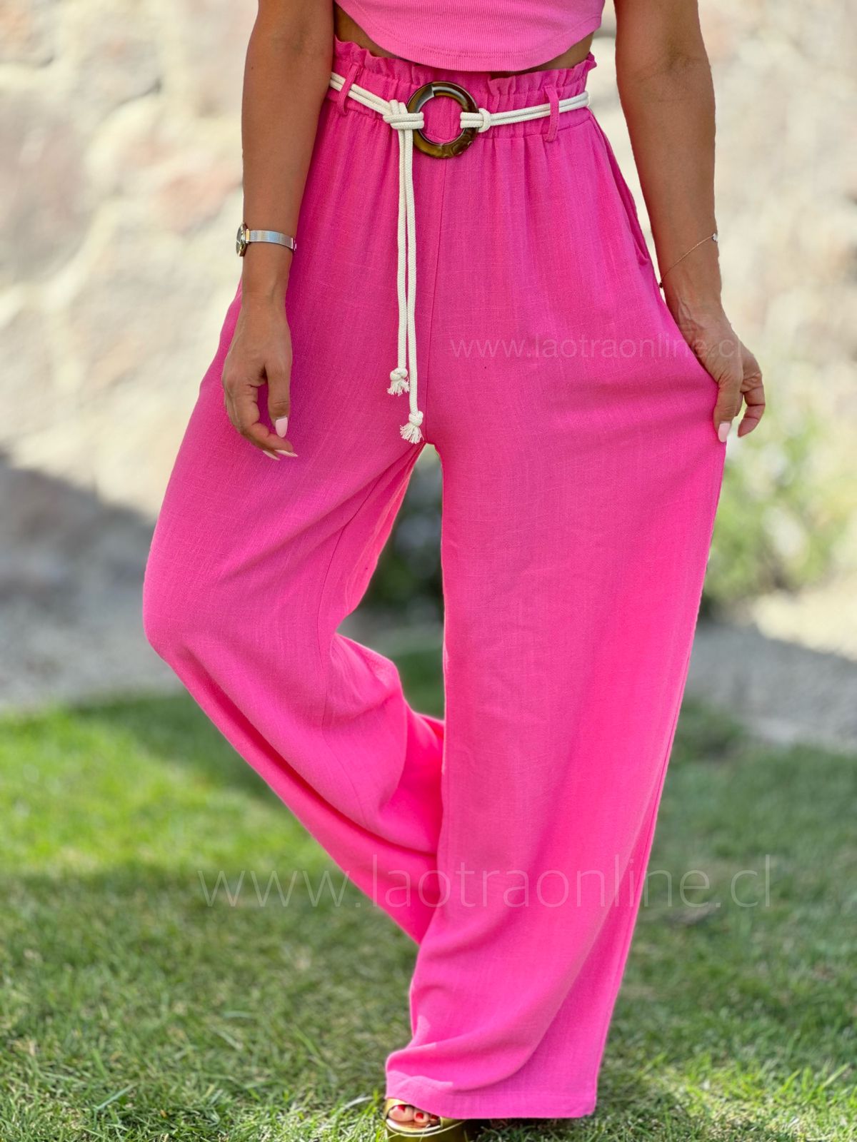 Pantalón Brasilia fucsia