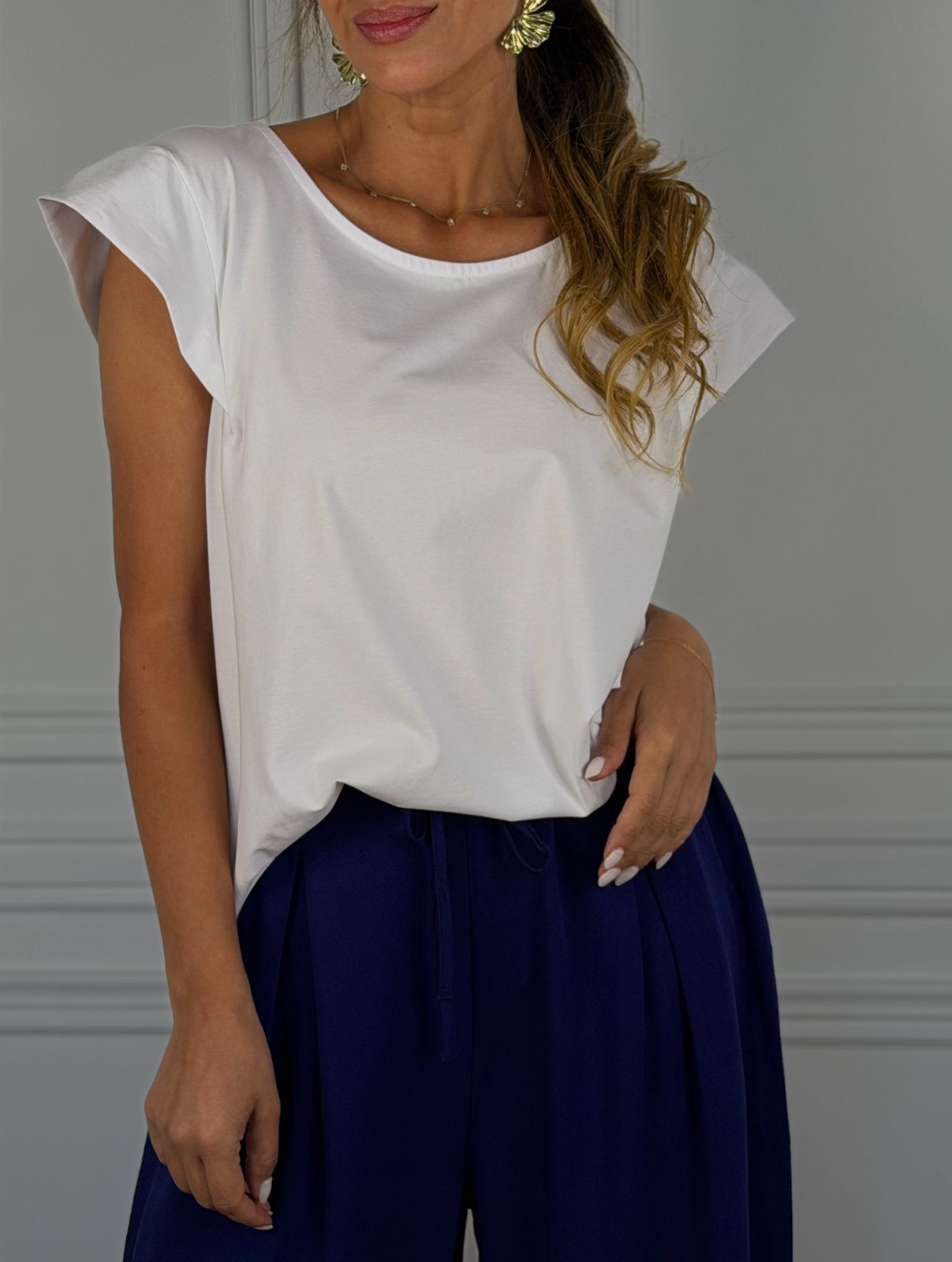 Polera Copenhague blanco