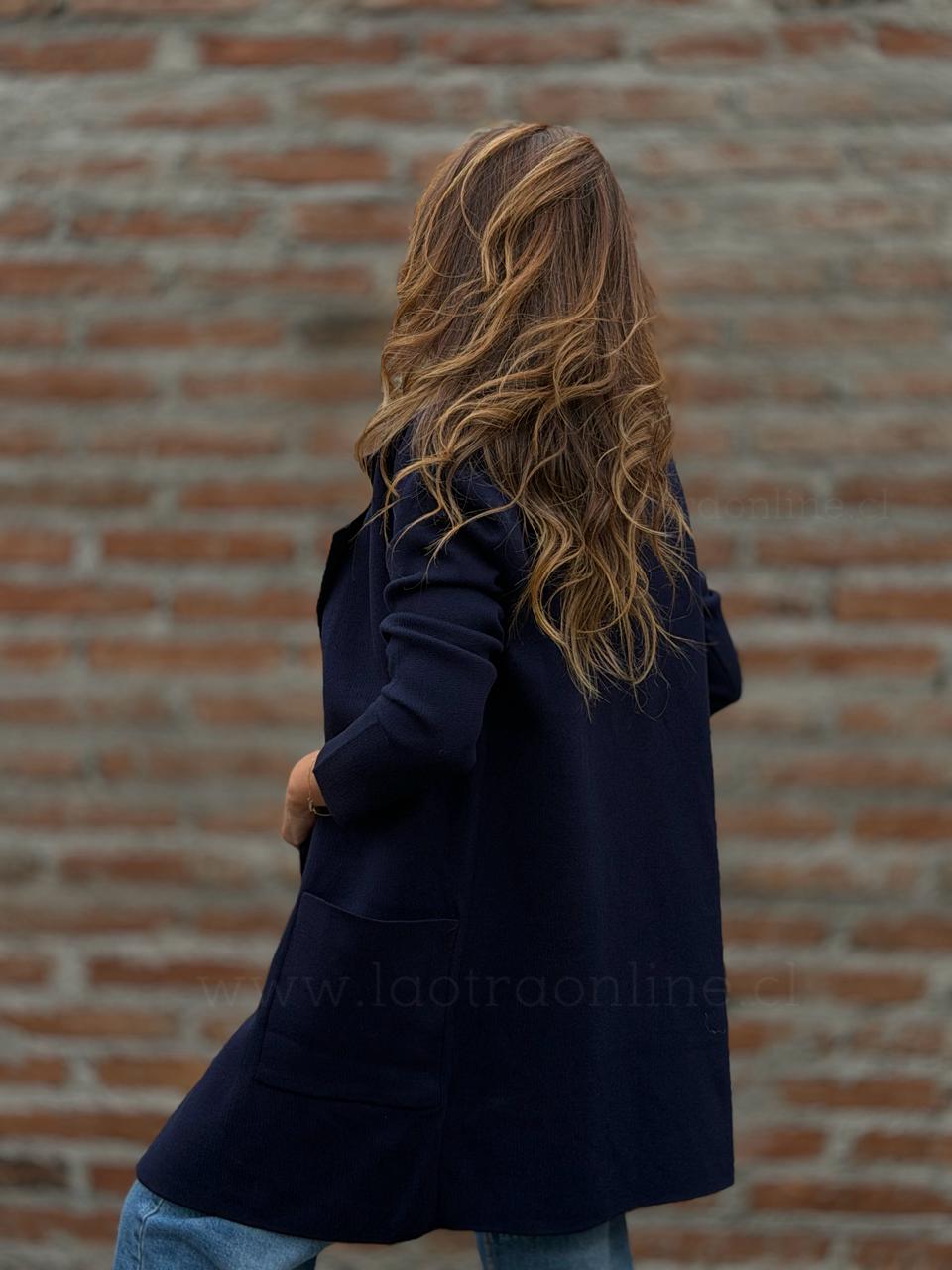 Abrigo Asombroso azul