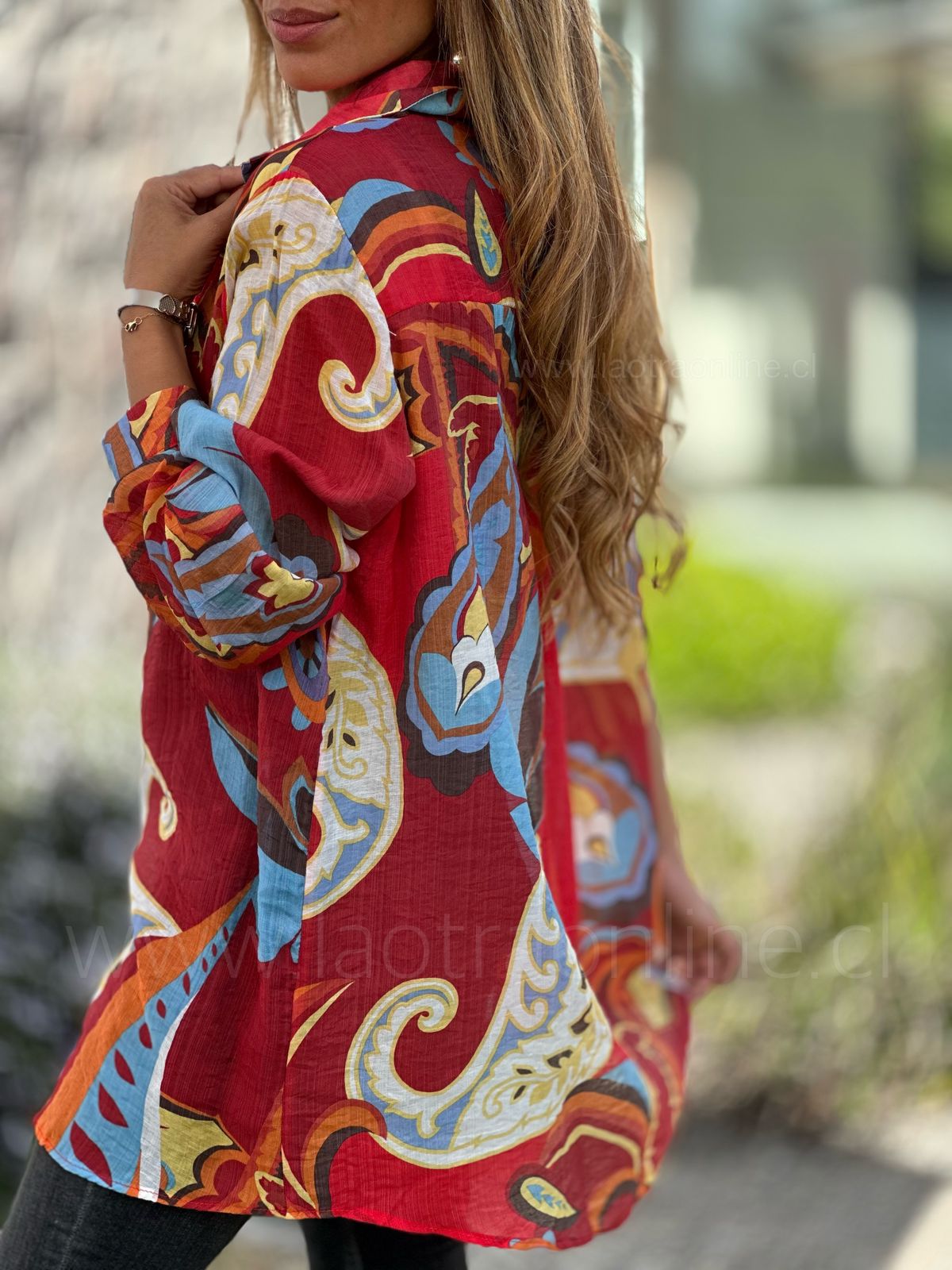 Blusa Moulan rojo