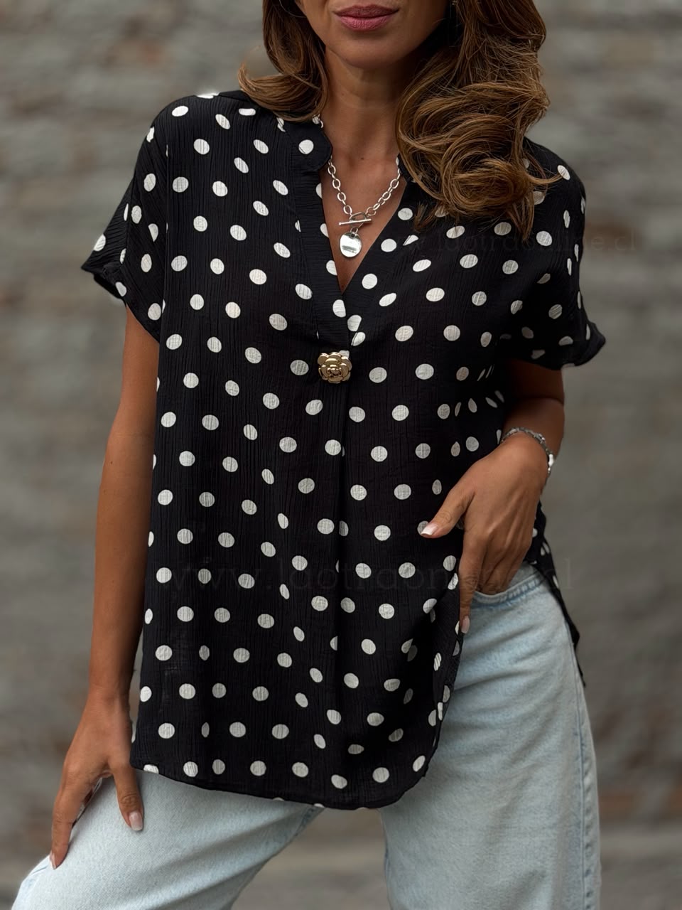 Blusa Chicago negro