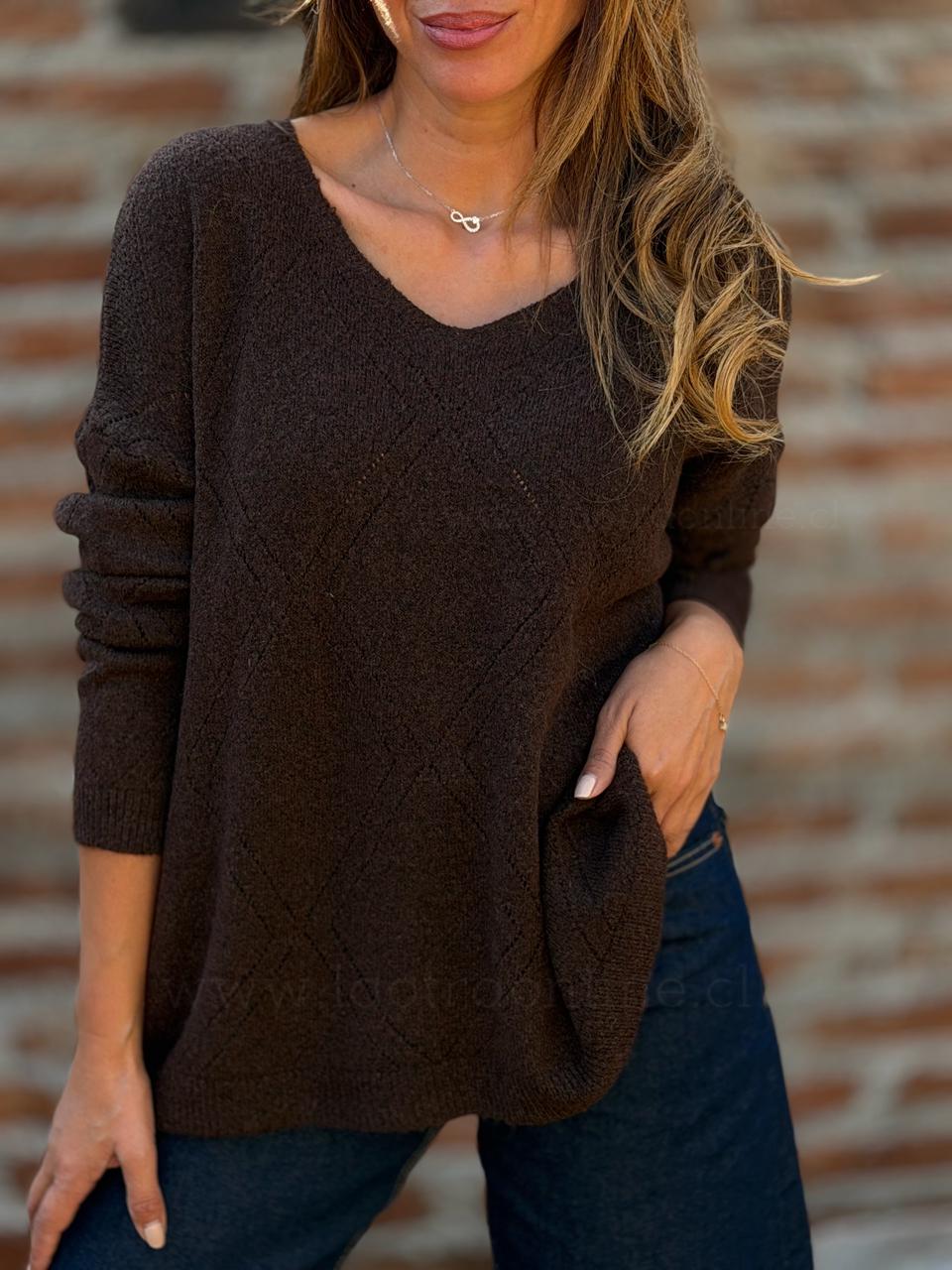 Sweater Camerún marrón