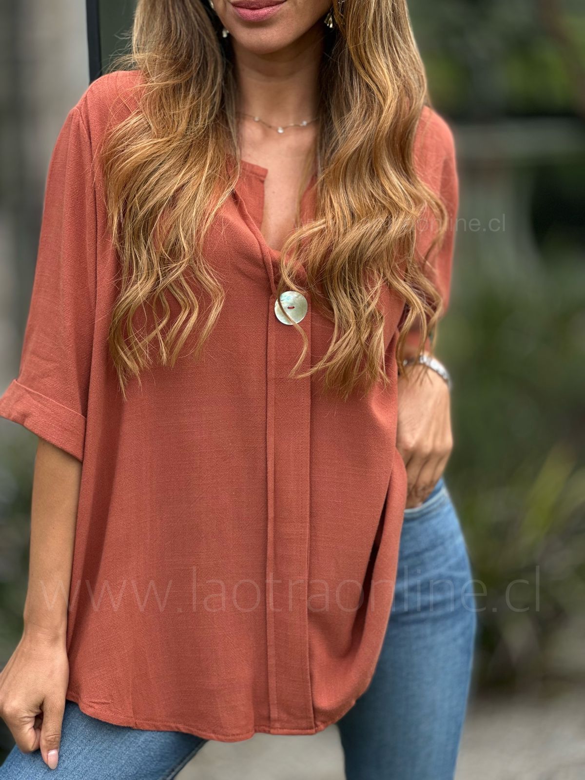 Blusa Perfecta tierra