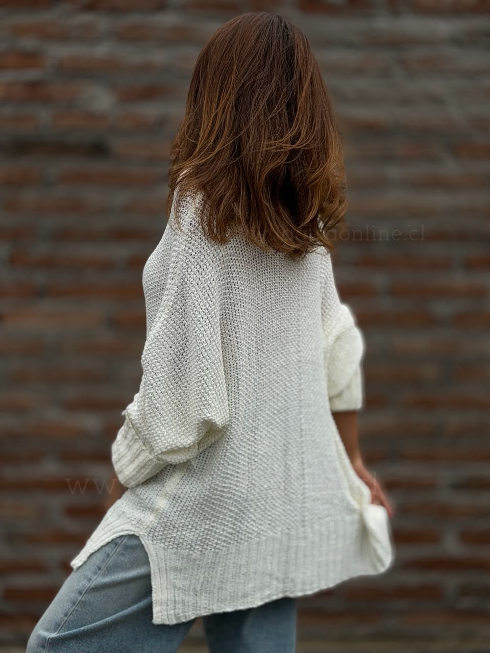 Sweater Croacia blanco