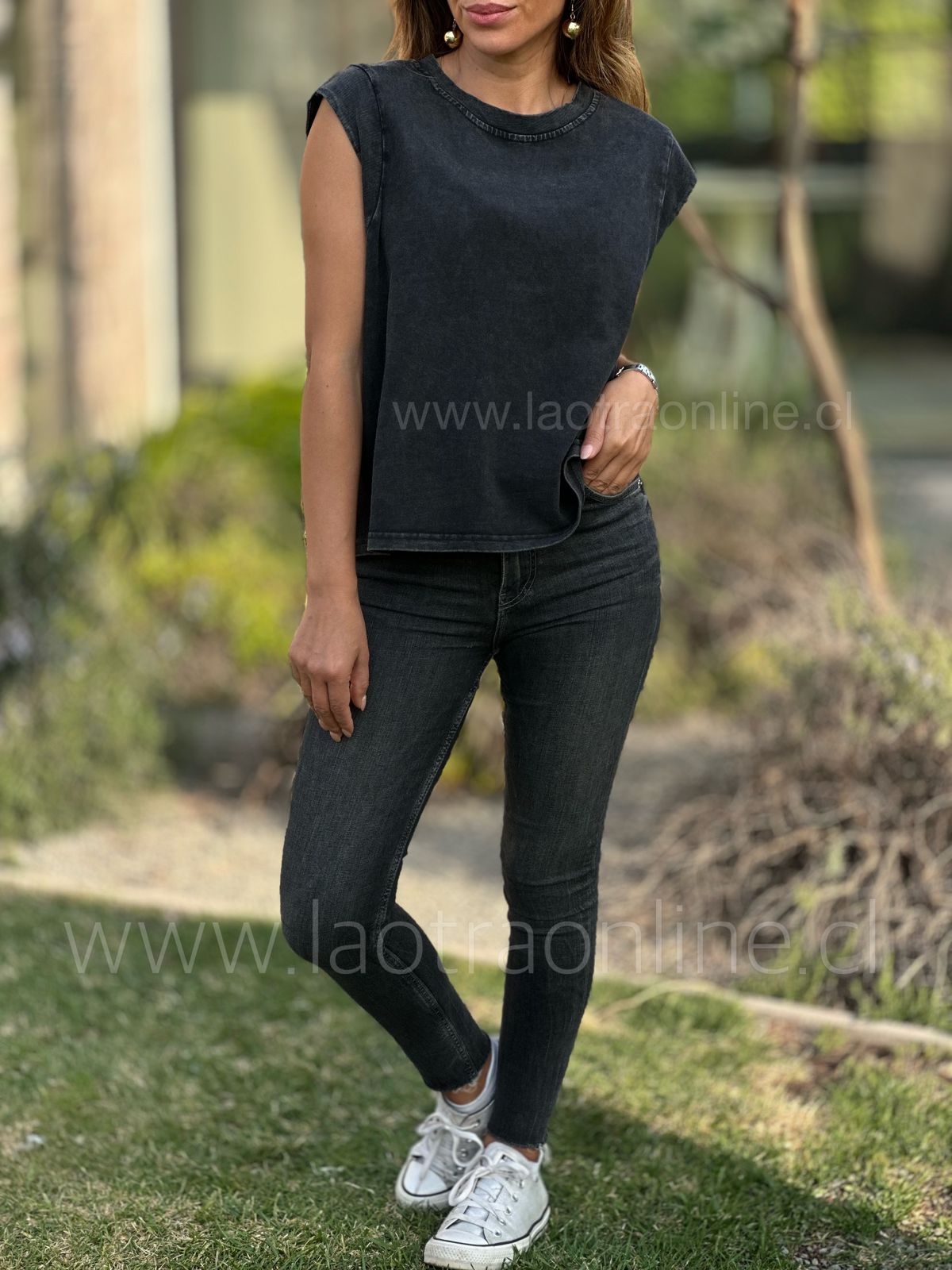 Polera Saona negro