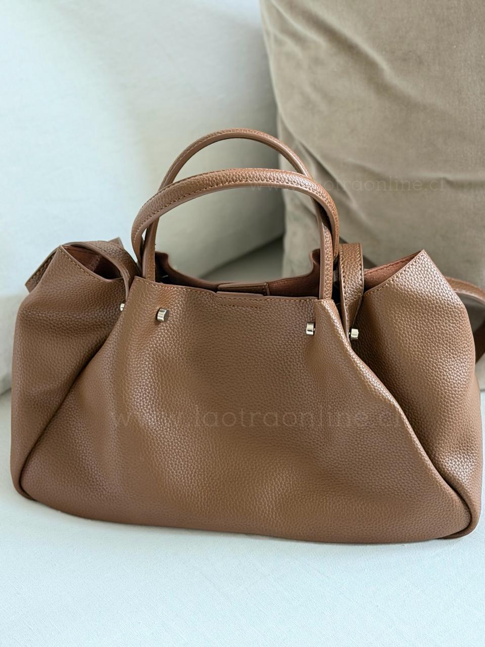 Cartera Alteza marrón