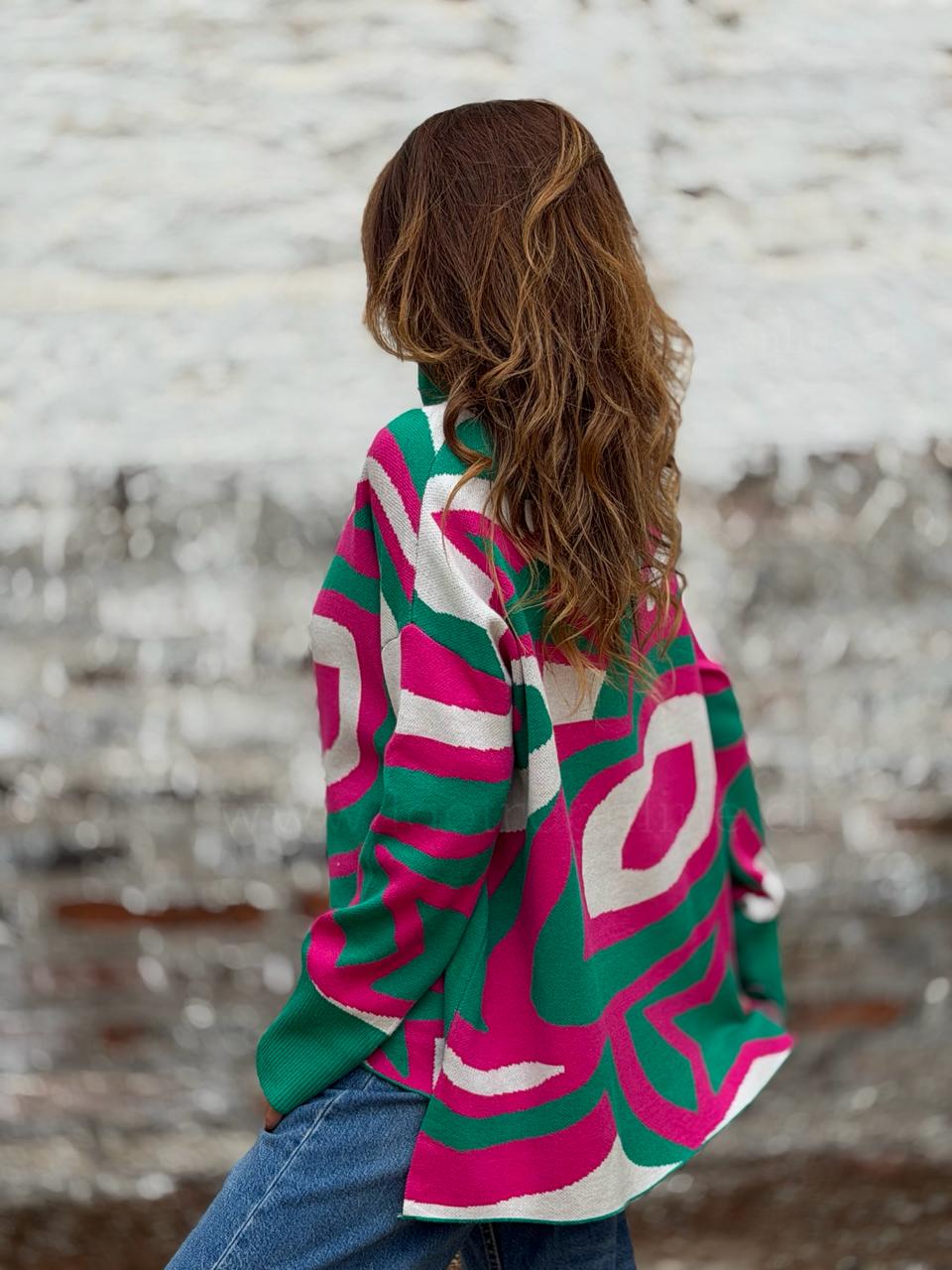 Sweater Beso verde