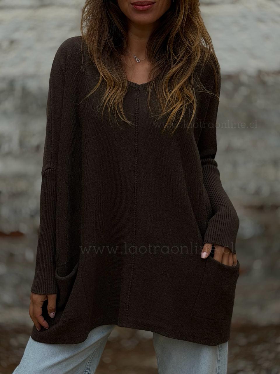 Sweater Micaela choco