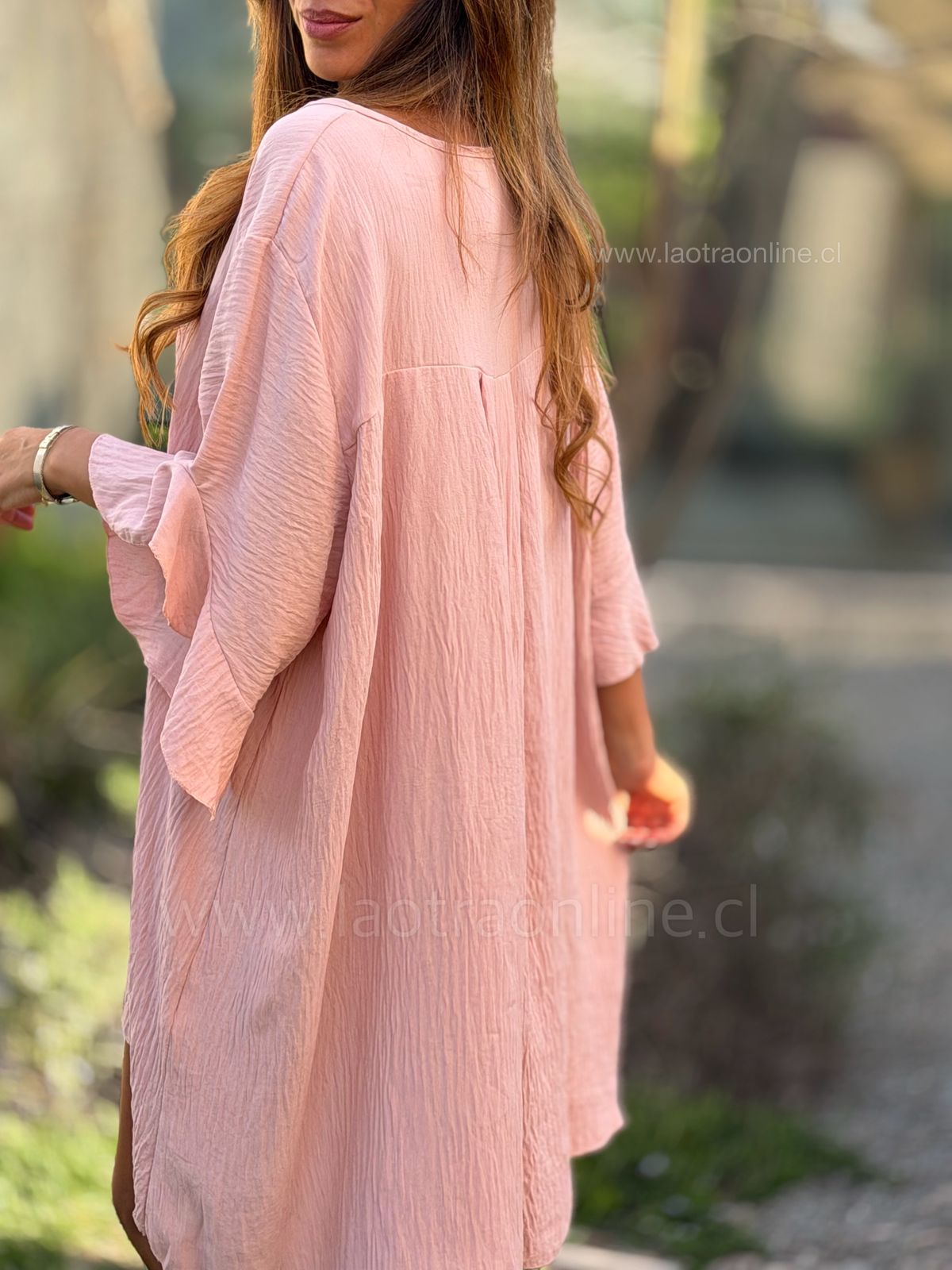 Vestido/Blusón Sicilia rosa