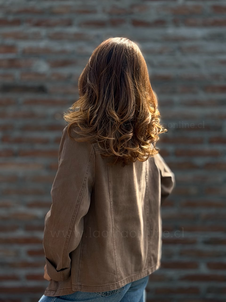 Chaqueta Napoleón Oversize marrón