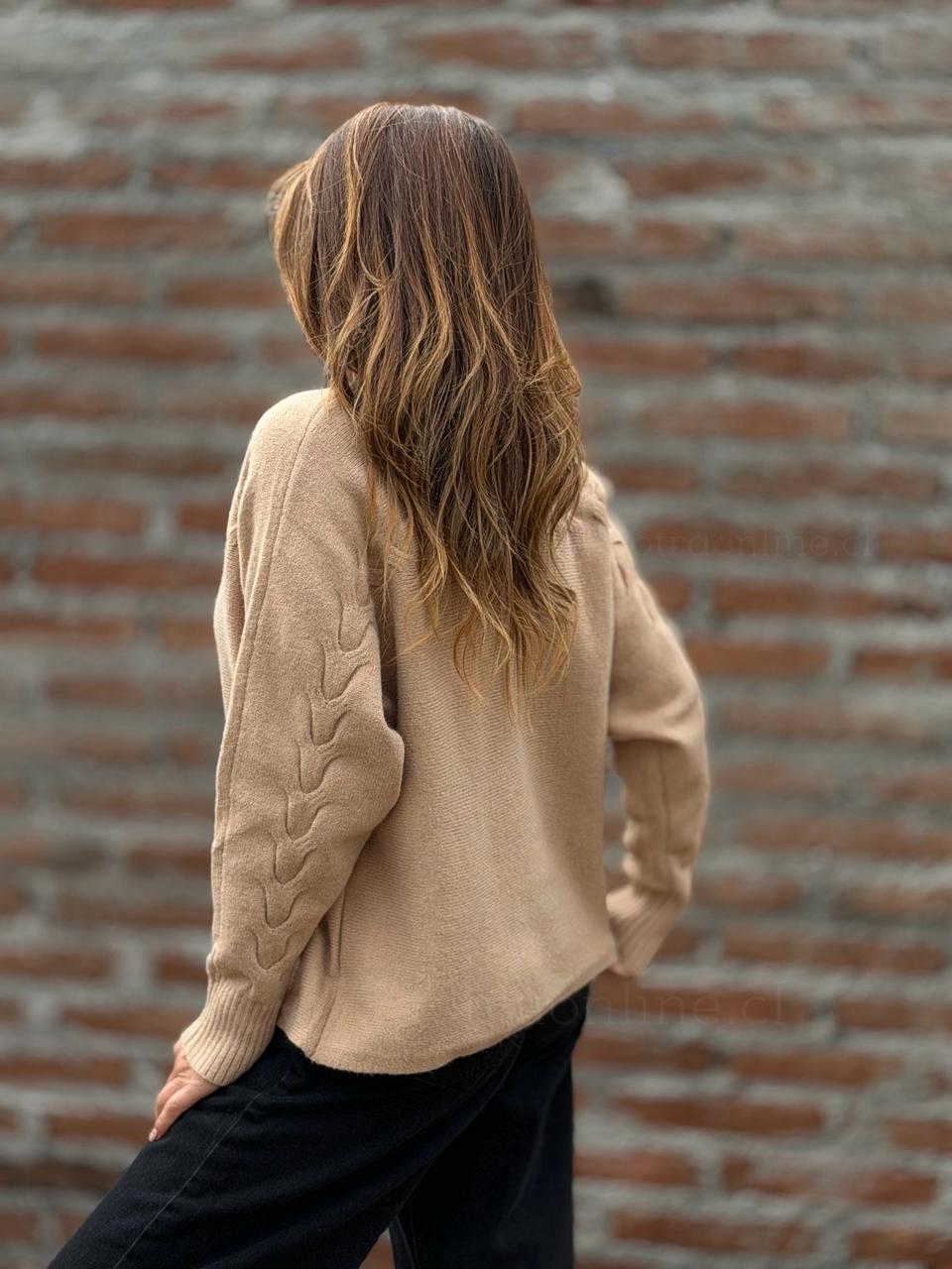 Sweater Polonia camel