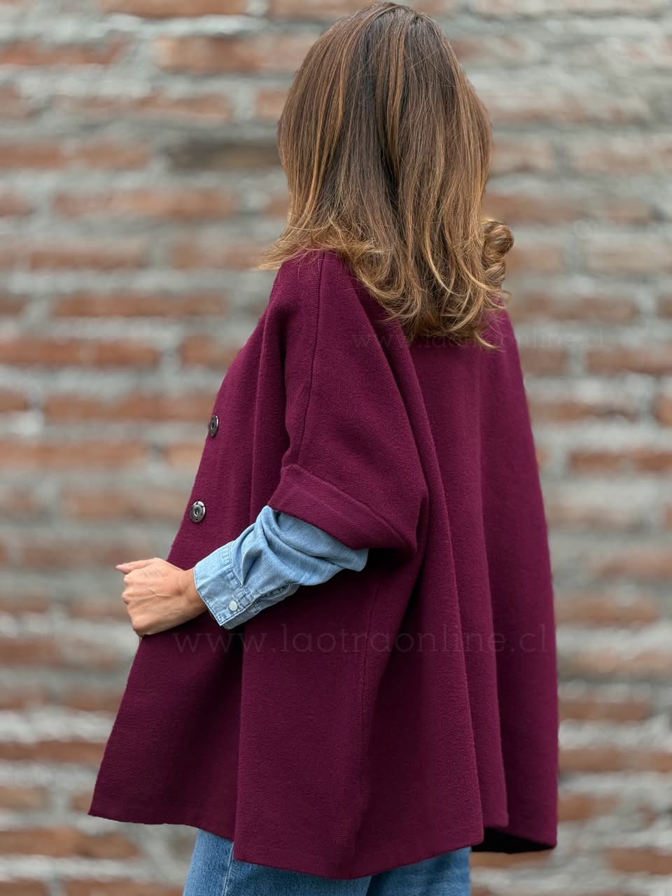 Chalecón/capa Premium cherry