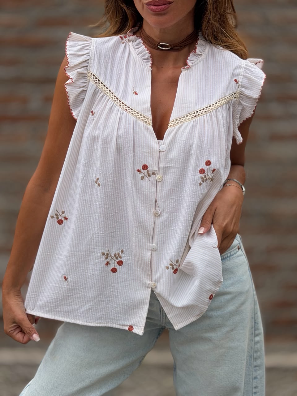 Blusa Nevada blanco