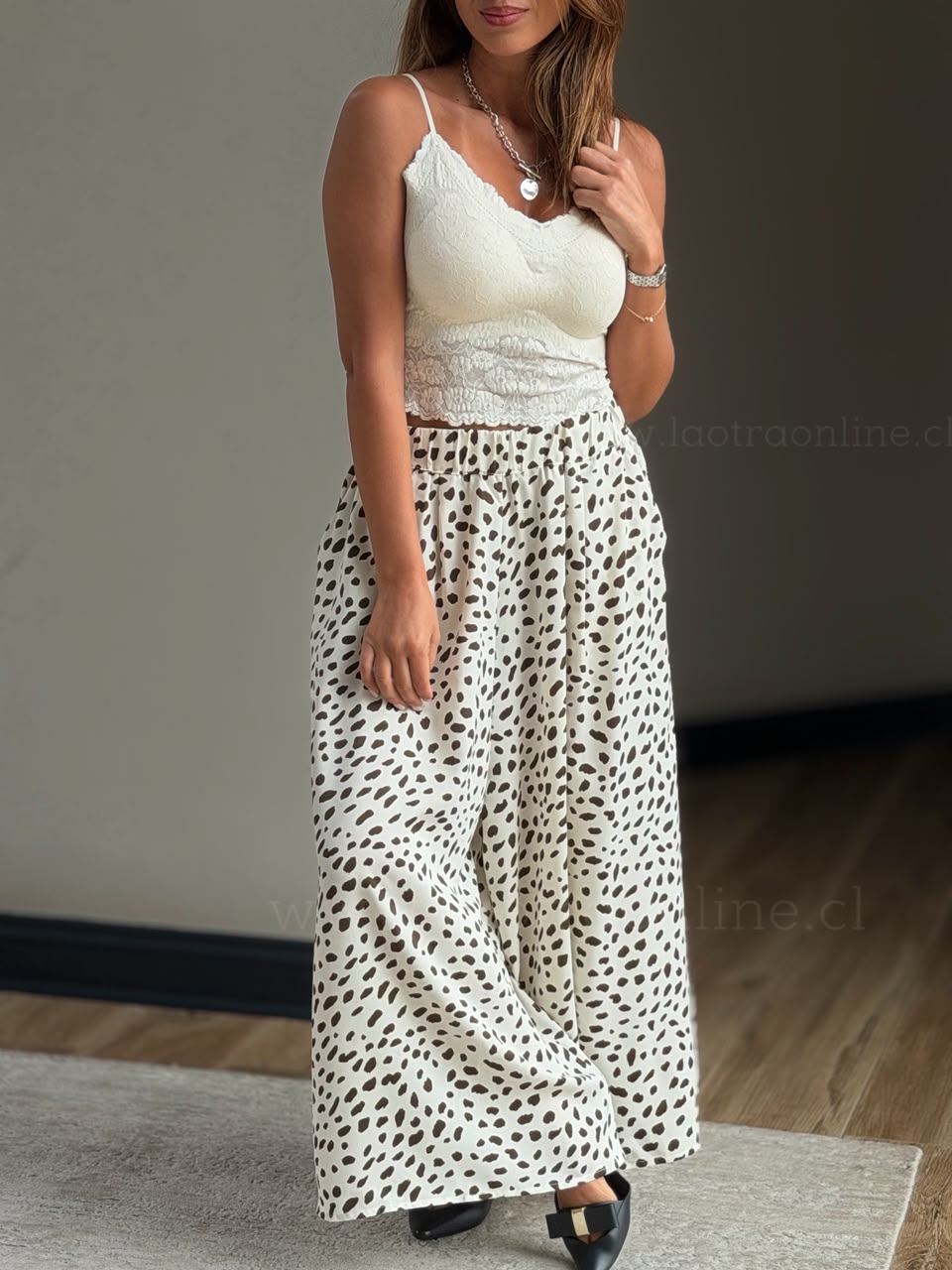 Falda/Pantalón blanco