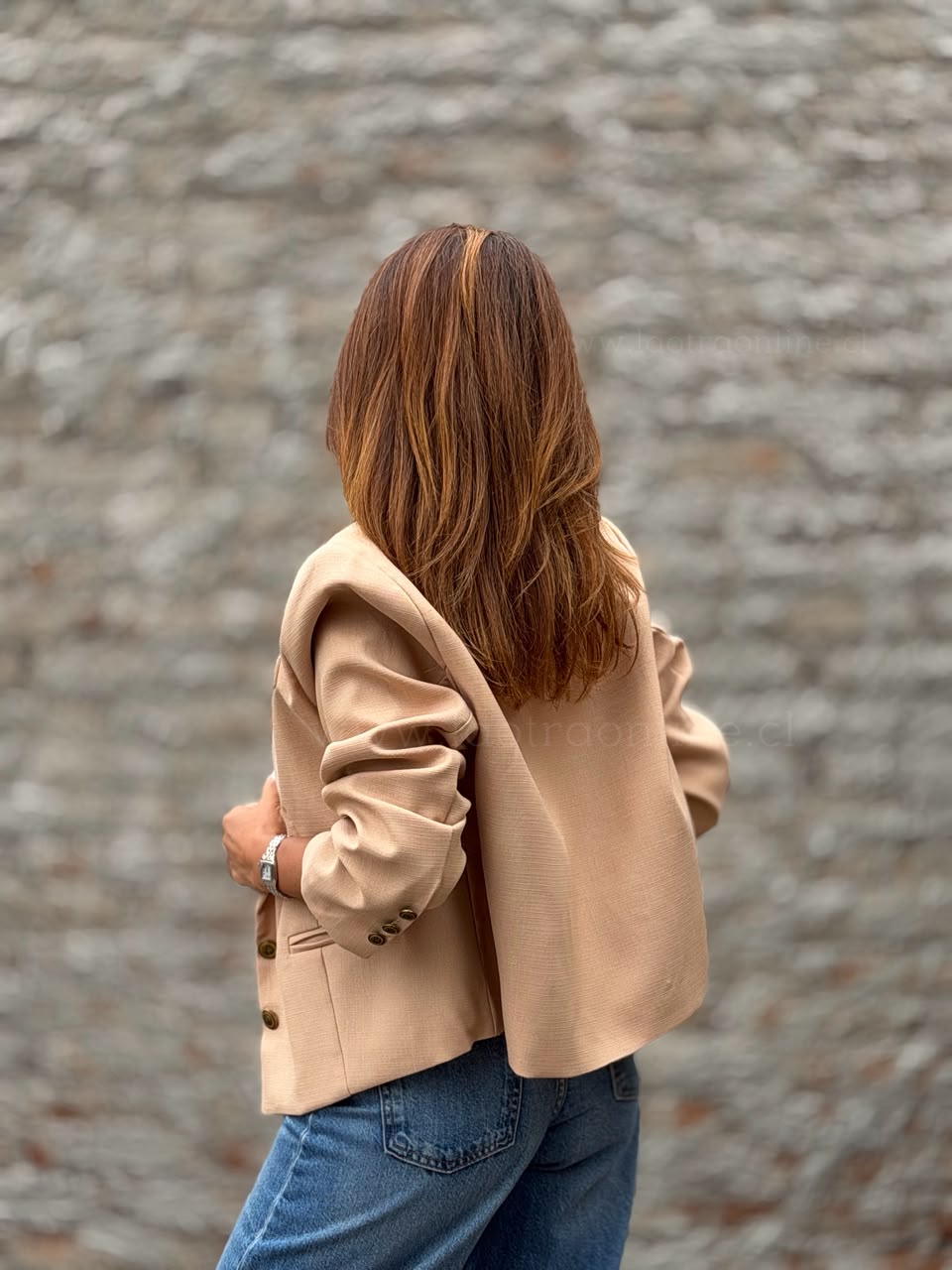 Blazer Grecia camel