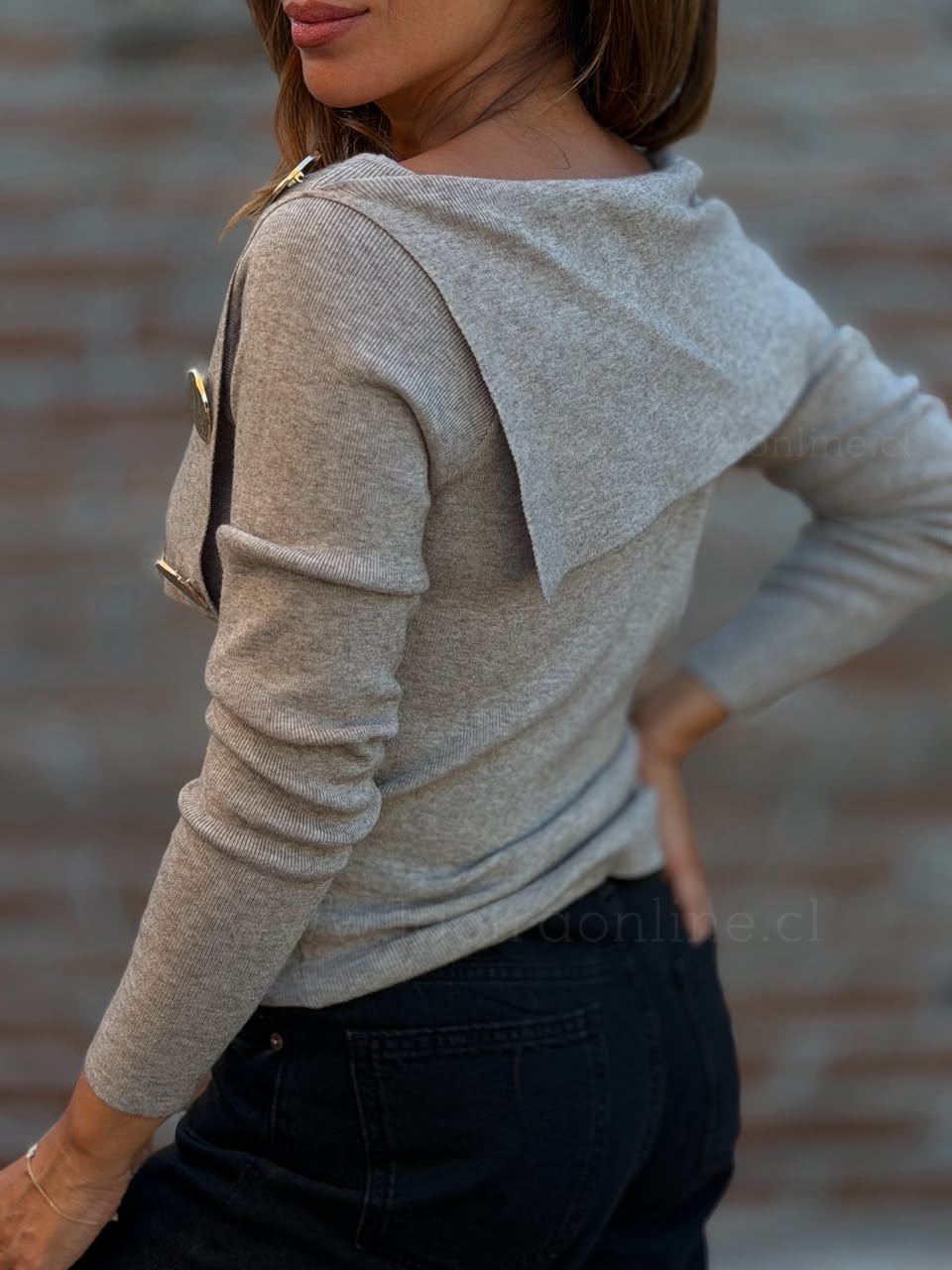 Sweater Cuello Espectacular arena