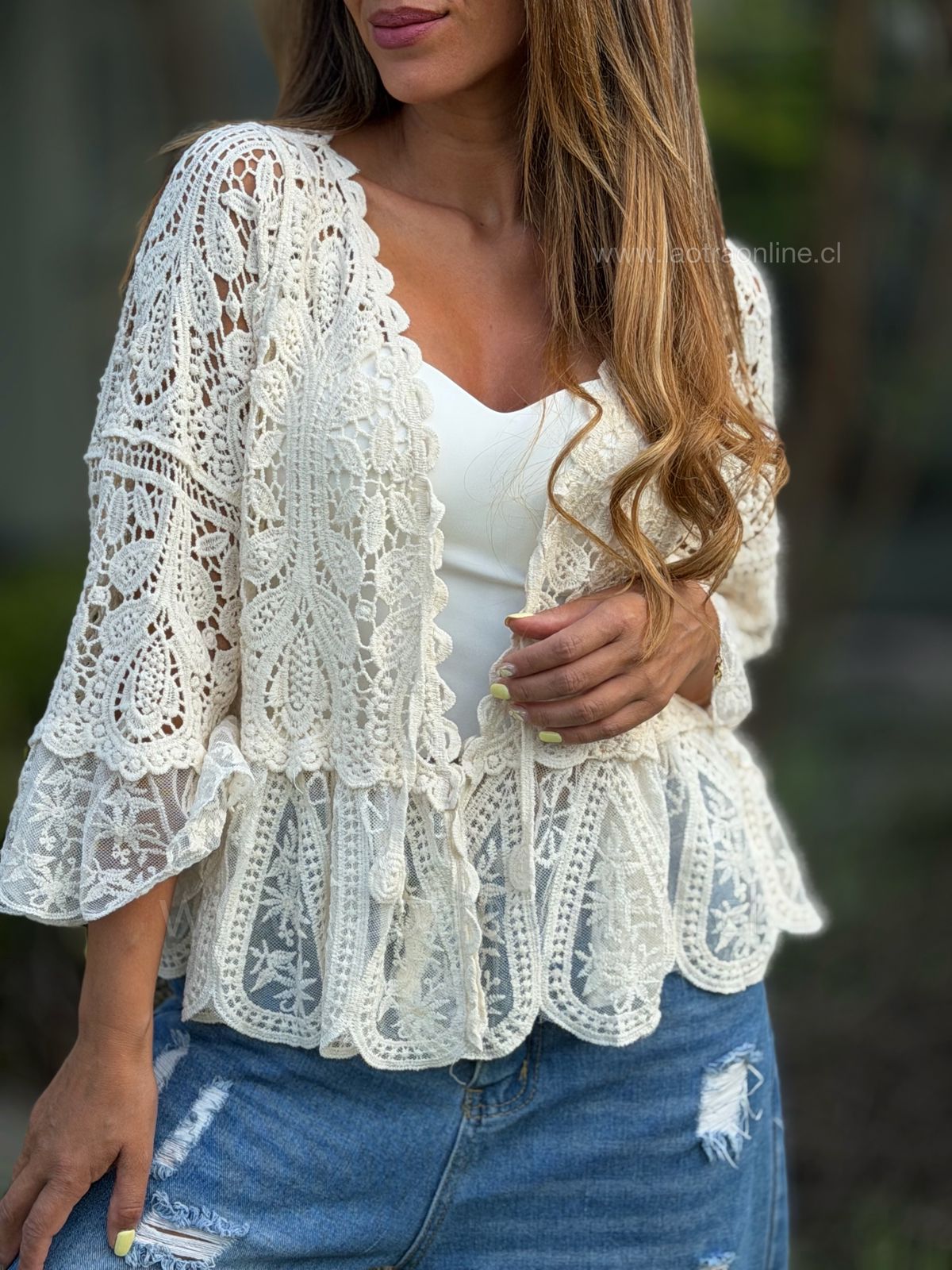 Tapado Versalles beige